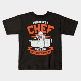 Funny Cooking Profession Chef Gift Kids T-Shirt